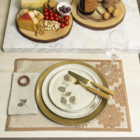 Prato Raso Copa E Cia Aquarelle Em Cerâmica - Pinhas