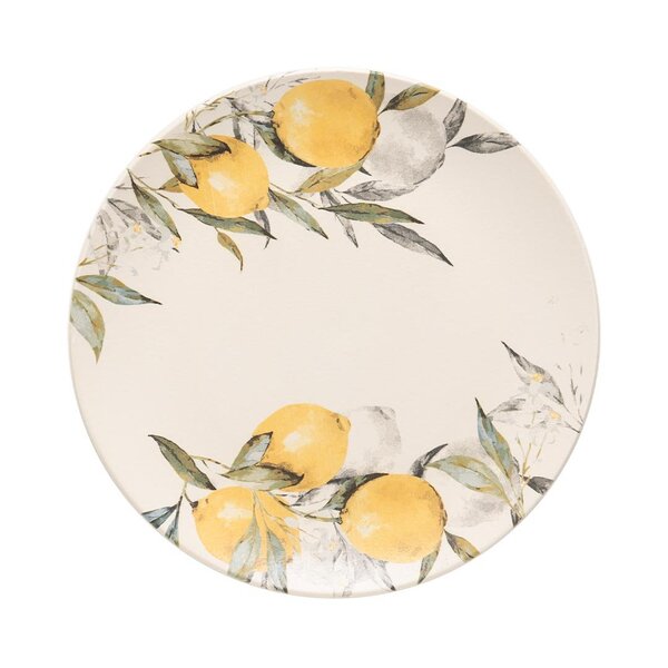 Prato Raso Copa E Cia Aquarelle Em Cerâmica - Siciliano Coup