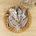 Prato Raso Copa E Cia Harmonie Em Cerâmica - Vanilla