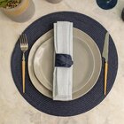 Prato Raso Copa E Cia Organic Em Cerâmica - Cimento Queimado