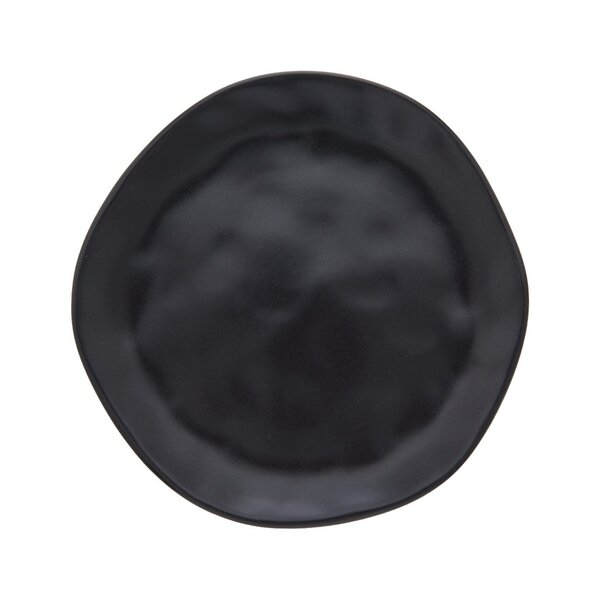 Prato Raso Copa E Cia Organic em Cerâmica - Preto