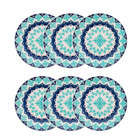 Prato Raso De Cerâmica Estampa Donna Lola 24cm 1 Unidade - Bi