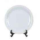 Prato Raso De Mesa Jantar Branco Cerâmica - Porcelart