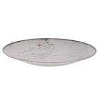 Prato Raso De Porcelana Decorada Floralis 25cm 6un - Tramonti