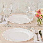 Prato Raso Duralex Opaline Menu 27cm Peso Controlado 12 Un -