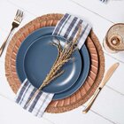 Prato Raso Em Cerâmica Copa Cia Color Home 27cm Bluestone