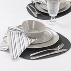 Prato Raso Em Cerâmica Copa Cia Runas 32cm Cimento