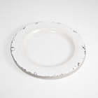 Prato Raso Em Melamina Branco 28cm Palermo Kenya