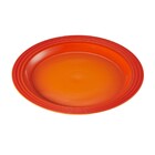 Prato Raso Le Creuset 27cm Cerâmica Redondo Laranja