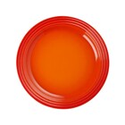 Prato Raso Le Creuset 27cm Cerâmica Redondo Laranja