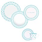 Prato Raso Letter Love Azul Germer