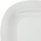 Prato Raso Luminarc Carine De Vidro Temperado Branco 6 Peças