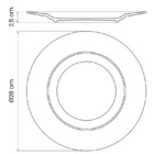 Prato Raso Maria Augusta Em Porcelana 28 Cm Tramontina