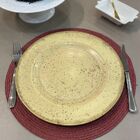 Prato Raso Organic Bege Acetinado Plus 29cm Alleanza