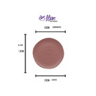 Prato Raso Organic Terracota 26cm