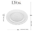 Prato Raso P/bolo De Vidro Sodo-calcico Angel 30x30x2 5cm