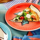 Prato Raso Pizza 26 Cm Red Oxford