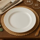 Prato Raso Plus Branco De Cerâmica 24cm 6 Unidades - Biona 14