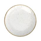 Prato Raso Rústico Marrom Em Porcelana 28 Cm Tramontina