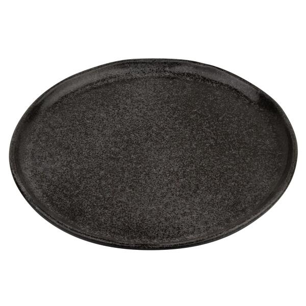 Prato Raso Stoneware Black Sand - Porto Brasil