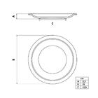 Prato Raso Tramontina Atena Porcelana Decorada 28cm