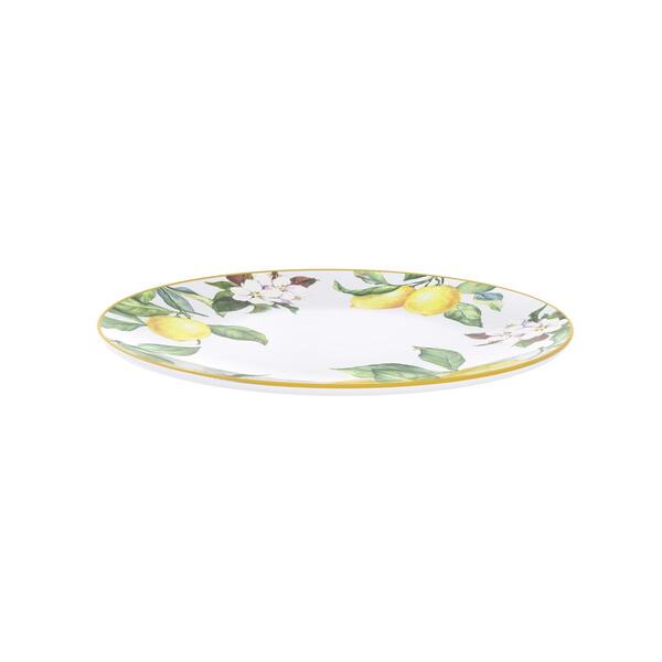 Prato Raso Tramontina Carmen Em Porcelana Decorada 28 Cm