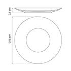 Prato Raso Tramontina Carmen Em Porcelana Decorada 28 Cm