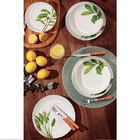 Prato Raso Tramontina Graziela Em Porcelana Decorada 25cm