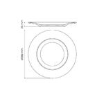 Prato Raso Tramontina Quartzo Em Porcelana Spray 28 Cm