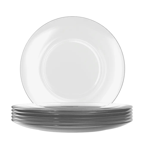 Prato Raso Vidro Duralex 22,6cm Astral 12 Unidades - Nadir 00