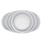 Prato Raso Vidro Duralex 23cm Diamante 1 Unidade - Nadir