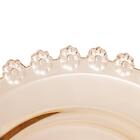 Prato Raso Wolff Daisy De Cristal Âmbar 28cm