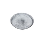Prato Redondo Cinza 33x33x2 Ts Brasil