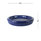 Prato Redondo N° 07 Azul 27x4cm Bella Art