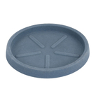 Prato Redondo Plástico Jeans Eco 28x3cm Vasart