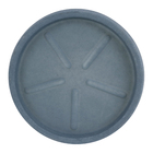 Prato Redondo Plástico Jeans Eco 28x3cm Vasart