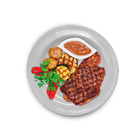 Prato Redondo Raso 28cm De Melamina