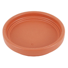 Prato Redondo Terracota 3,5x27x27cm nº 10 Cerâmica Ribeiro