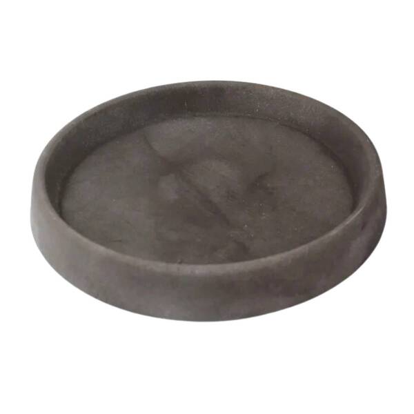 Prato Redondo Tradicional 30 (34x28x4,5) Preto Ardósia Japi