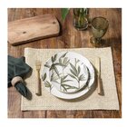 Prato Sobremesa Aquarelle Bambu