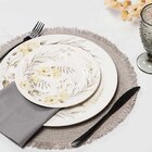 Prato Sobremesa Aquarelle Papoula