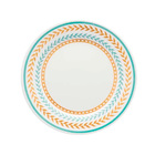 Prato Sobremesa Cerâmica Estampa Donna Louros 18cm 6un - Bion