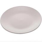 Prato Sobremesa De Cerâmica Cronus Bege 20,5 Cm - Lyor