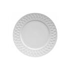 Prato Sobremesa Em Porcelana Limoges Louisiane Blanc 22 3cm
