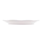 Prato Sobremesa Em Porcelana Lyor Wave 20cm Branco