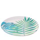 Prato Sobremesa Fibra De Bambu 20cm Anji Costela-de-adão