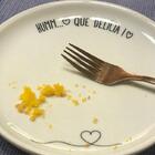 Prato Sobremesa Hum Que Delícia