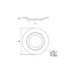 Prato Sobremesa Tramontina Nexus Em Porcelana Decorada 21 Cm
