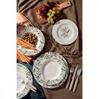 Prato Sobremesa Tramontina Oliva Em Porcelana Decorada 21cm