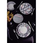 Prato Sobremesa Tramontina Street Em Porcelana Decorada 21 Cm